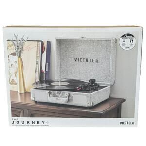 Victrola The Journey Suitcase Record Player With Bluetooth Connection VWM-100SB